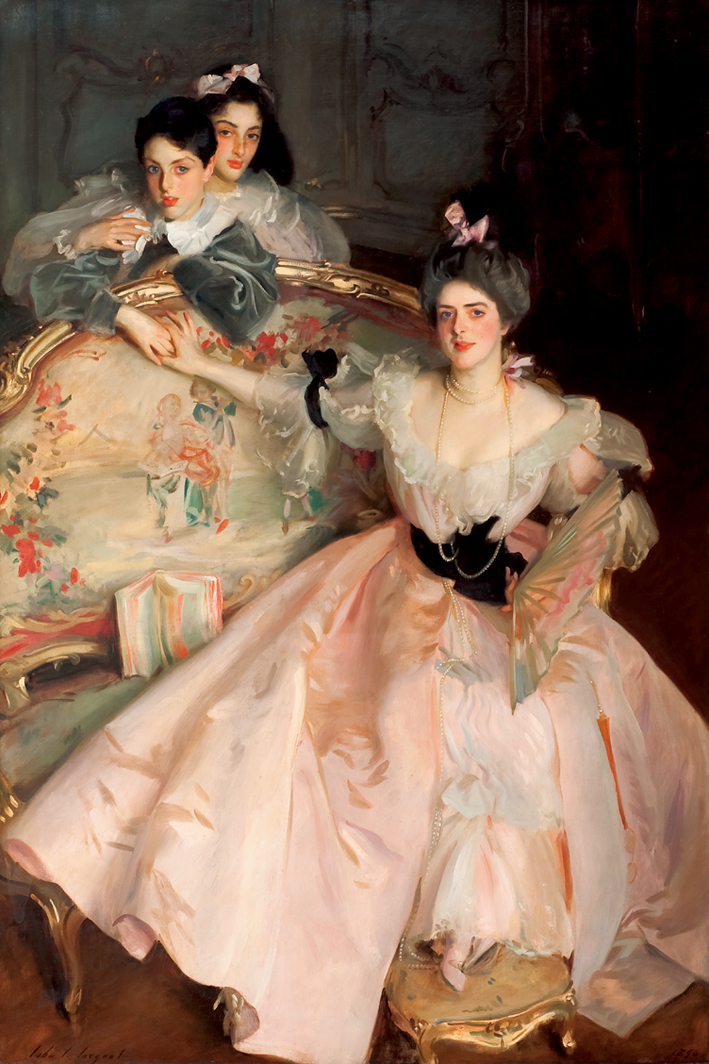  约翰·辛格·萨金特John Singer Sargent —— 卡尔·梅耶夫人和她的孩子们